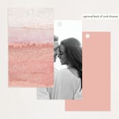 "Painted Desert" - Wedding Favor Tags in Sandstone by Hooray Creative - Back of Card Options