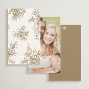 "Reflection" - Wedding Favor Tags in Porcelain by Leah Bisch - Back of Card Options