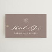 "autumne" - Wedding Favor Tags in Maple by Lori Wemple - Front