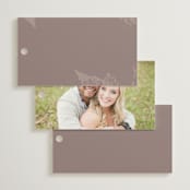 "autumne" - Wedding Favor Tags in Maple by Lori Wemple - Back of Card Options