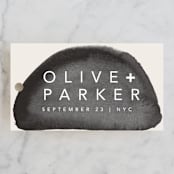 "Midtown" - Wedding Favor Tags in Stone by Hudson meet Rose - Front