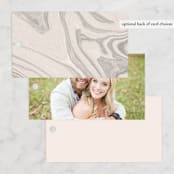 "Finally" - Wedding Favor Tags in Ivory by Up Up Creative - Back of Card Options