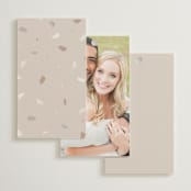 "the arch" - Wedding Favor Tags in Stone by Elly - Back of Card Options