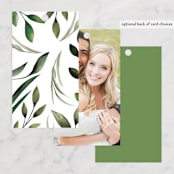 "Blossom" - Wedding Favor Tags in Blush by Susan Moyal - Back of Card Options