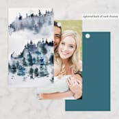 "Airy Mountain" - Wedding Favor Tags in Air by Janean Hinger - Back of Card Options