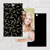 "Peonies & Sage" - Wedding Favor Tags in Fawn by Susan Moyal - Back of Card Options