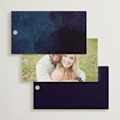 "oponki" - Wedding Favor Tags in Deep Sea by chocomocacino - Back of Card Options