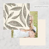 "Unity" - Wedding Favor Tags in Burnt Sienna by Jen Owens - Back of Card Options
