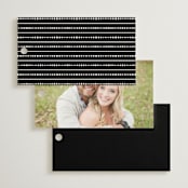 "Beautifully Scripted" - Wedding Favor Tags in Pearl by Hooray Creative - Back of Card Options