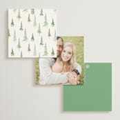 "Plain Air" - Wedding Favor Tags in Meadow by Petra Kern - Back of Card Options