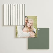 "Hand illustrated Garden Gate" - Wedding Favor Tags in Forest by Jackie Crawford - Back of Card Options