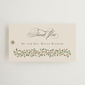 "Juliet" - Wedding Favor Tags in Autumn by Ashlee Townsend - Front