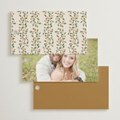"Juliet" - Wedding Favor Tags in Autumn by Ashlee Townsend - Back of Card Options