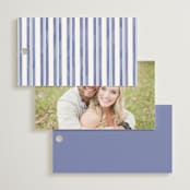 "Daisy Toile" - Wedding Favor Tags in Willow by Susan Zinader - Back of Card Options