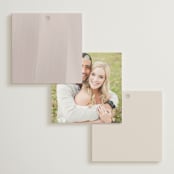 "Kumamoto" - Wedding Favor Tags in Pearl by Ani Somi - Back of Card Options