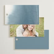 "At Dusk" - Wedding Favor Tags in Sunset by Sumak Studio - Back of Card Options