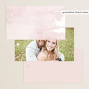 "Wedding Dream" - Wedding Favor Tags in Blush by Chris Griffith - Back of Card Options