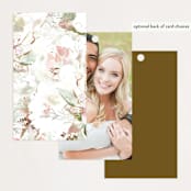 "Beautiful Spring" - Wedding Favor Tags in Spring by Phrosné Barwood - Back of Card Options