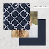 "Flawless" - Wedding Favor Tags in Midnight by Kimberly FitzSimons - Back of Card Options