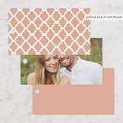 "botanica" - Wedding Favor Tags in Midnight by Griffinbell Paper Co. - Back of Card Options
