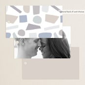"The Minimalist" - Wedding Favor Tags in Air by lulu and isabelle - Back of Card Options