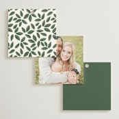 "Nature's Chapel" - Wedding Favor Tags in Forest by Paper Sun Studio - Back of Card Options