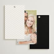 "Monumental" - Wedding Favor Tags in Cotton by Jessie Steury - Back of Card Options
