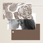 "Sonesta" - Wedding Favor Tags in Mineral by Hooray Creative - Back of Card Options