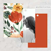 "Flourishing" - Wedding Favor Tags in Bloom by Beth Schneider - Back of Card Options