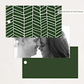 "Soft Eucalyptus" - Wedding Favor Tags in Garden by Yao Cheng Design - Back of Card Options