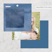 "Contemporary" - Wedding Favor Tags in Peony by Liz Conley - Back of Card Options
