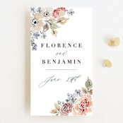 "Wildflower Garden" - Wedding Favor Tags in Meadow by Wildfield Paper Co - Front