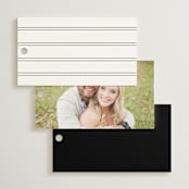 "Arguello" - Wedding Favor Tags in Diamond by Annie Shapiro - Back of Card Options