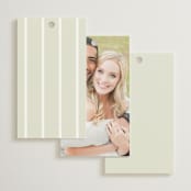 "Avalon" - Wedding Favor Tags in Chiffon by Everett Paper Goods - Back of Card Options