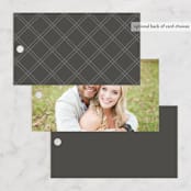 "classic names" - Wedding Favor Tags in Ivory by Susan Asbill - Back of Card Options