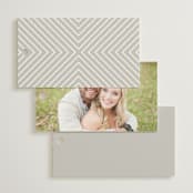 "Overlay" - Wedding Favor Tags in Dove by Meggy Masters - Back of Card Options