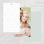 "winter's edge" - Wedding Favor Tags in Alpine by Eric Clegg - Back of Card Options