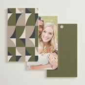 "Eisin" - Wedding Favor Tags in Vanilla Bean by Pati Cascino - Back of Card Options