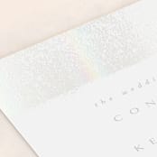 "the mill park" - Gloss-Press® Wedding Programs in Opal by Phrosné Barwood - Detail