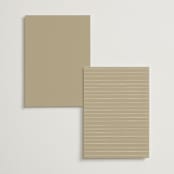 "Vineyard" - Wedding Weekend Itinerary Cards in Champagne by Sarah Brown - Back of Card Options