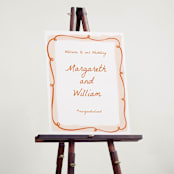 "Giardino" - Welcome Signs in Flame by Pati Cascino - In Use