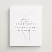 "Conley" - Welcome Signs in Leaf by Kristie Kern - Front