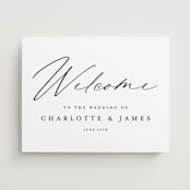 "Big welcome" - Welcome Signs in Night by Stacey Meacham - Front