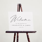 "Big welcome" - Welcome Signs in Night by Stacey Meacham - In Use