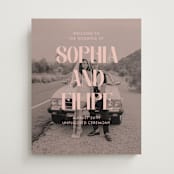 "Cinematic" - Welcome Signs in Blush by Morgan Kendall - Front