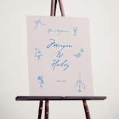 "Handdrawn little things" - Welcome Signs in Sky Whispers by Cass Loh - In Use