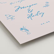 "Handdrawn little things" - Welcome Signs in Sky Whispers by Cass Loh - Detail
