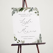 "Classic Love" - Welcome Signs in Vanilla by Susan Moyal - In Use