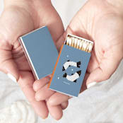 "Color Pop Pisces Matchboxes, Pack of 4" - Matchbooks and Matches in multicolor by ForYourParty