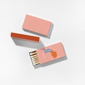 "Color Pop Aquarius Matchboxes, Pack of 4" - Matchbooks and Matches in white by ForYourParty